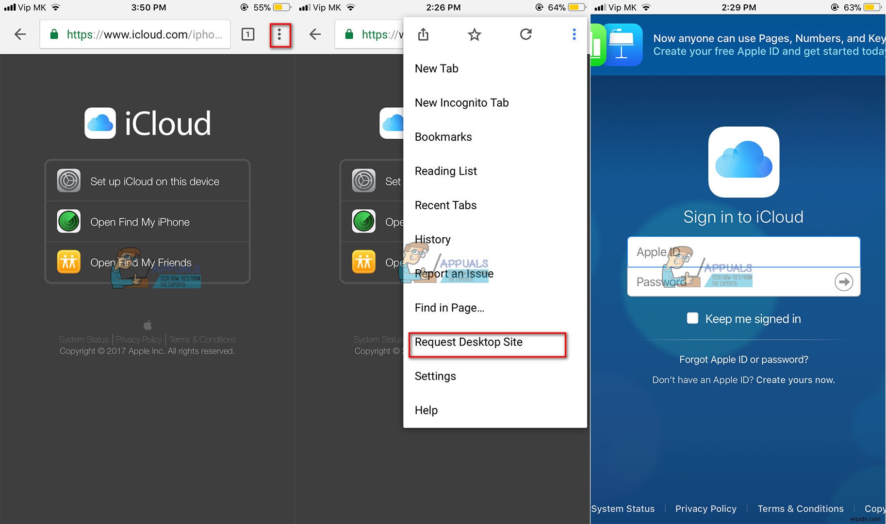 How to Login to iCloud.com Using Your iPhone or iPad