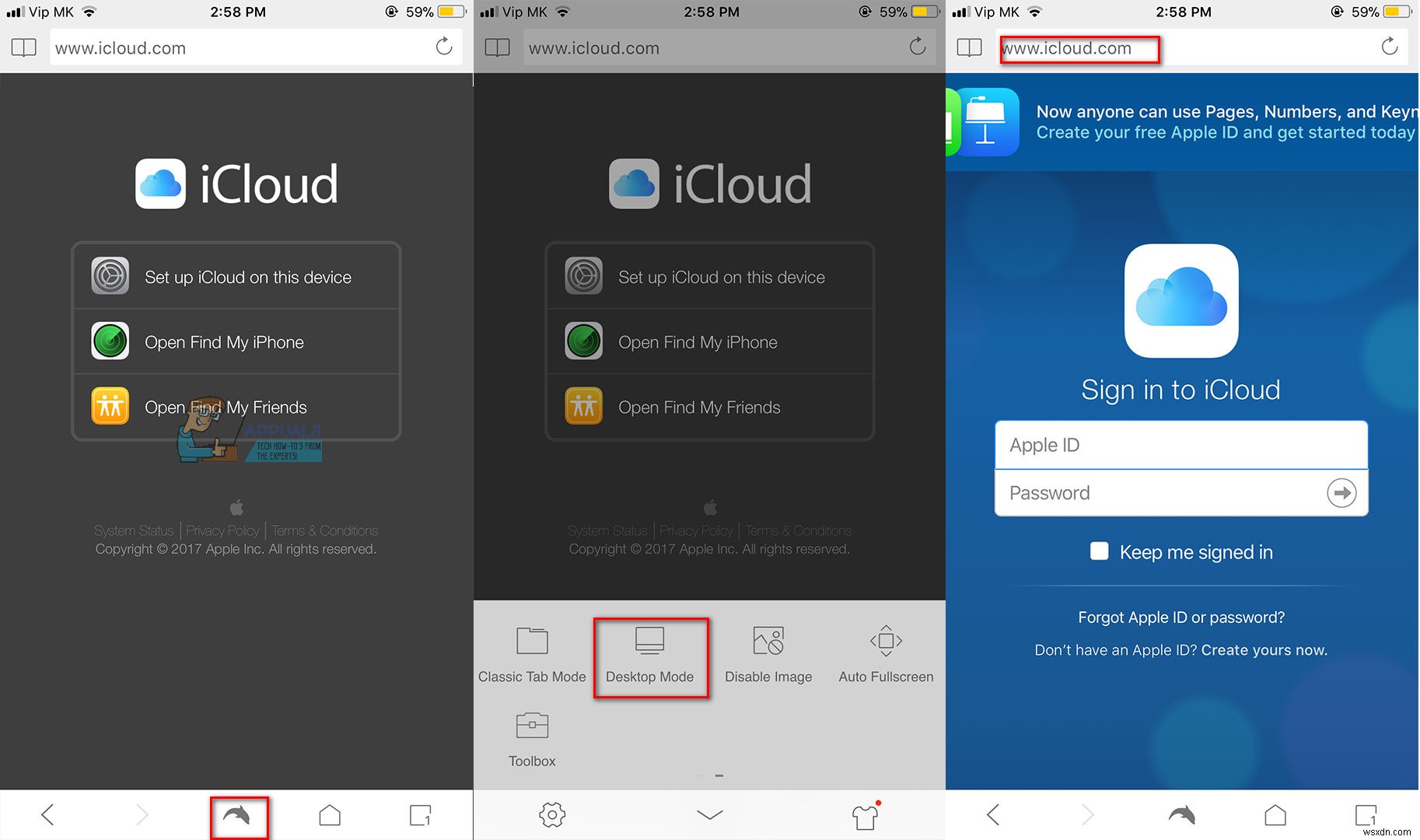 How to Login to iCloud.com Using Your iPhone or iPad