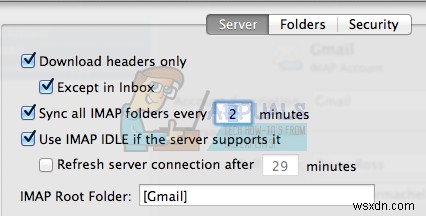 FIX: Outlook Error 1025 “Invalid Mailbox Name” for Gmail on Mac