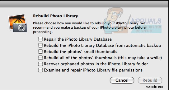 Fix: Unable to write to library iPhoto Library
