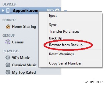 How to restore contacts on iPhone 4/5/6
