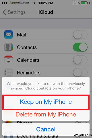 How to restore contacts on iPhone 4/5/6