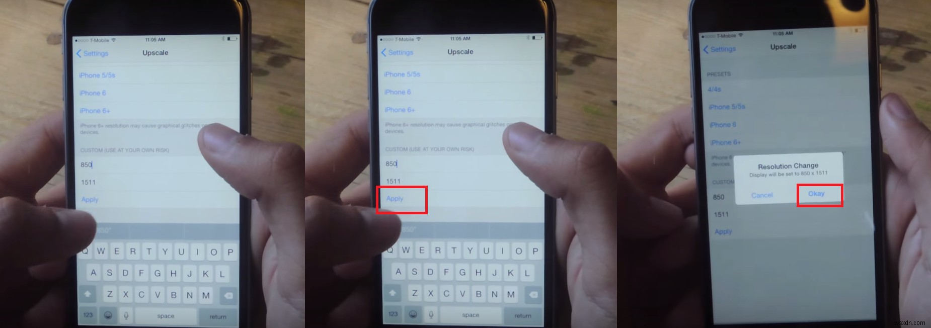How to Change Resolution of your iPhone 6