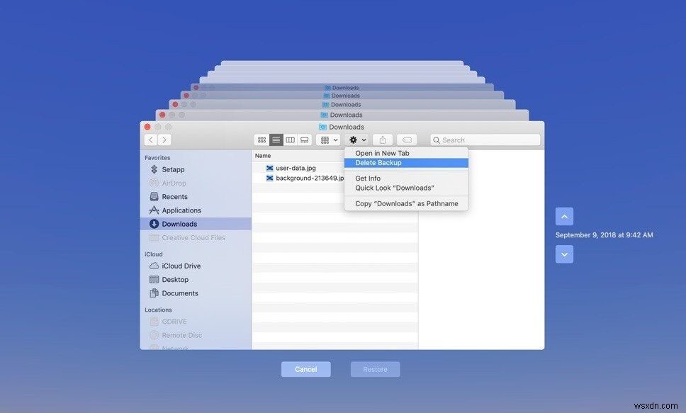How to: Delete Time Machine Backups