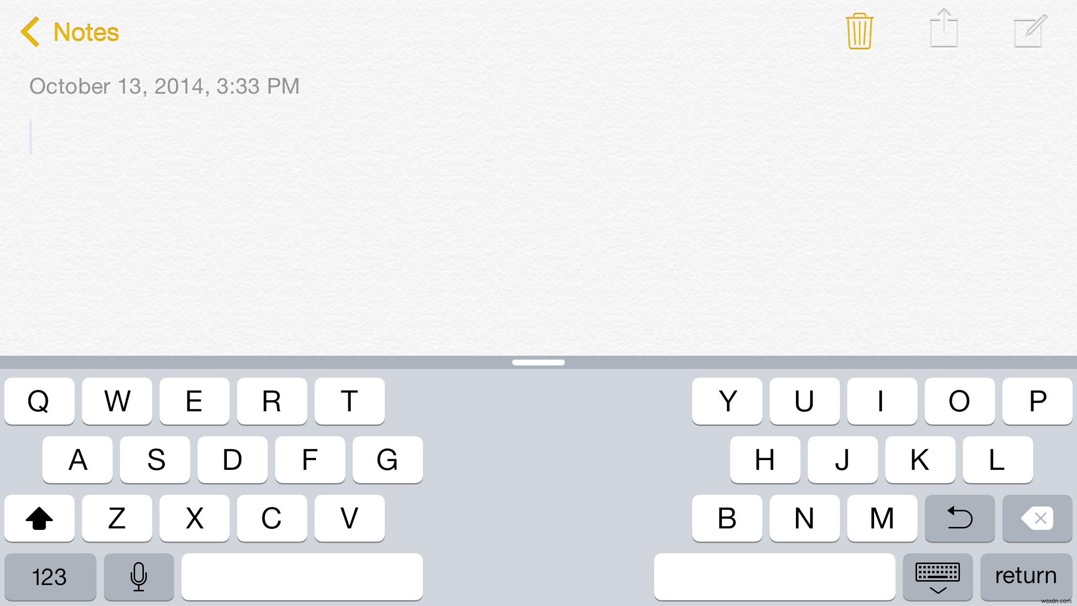iPad Keyboard Is Split