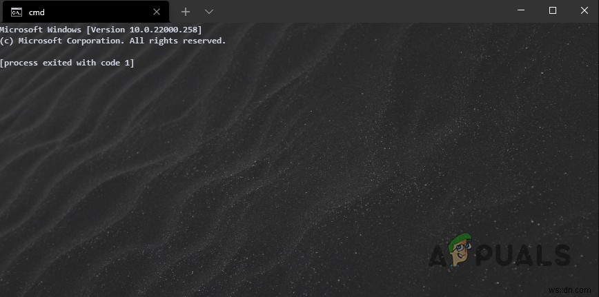 Process Exited with Code 1? Here’s how to fix