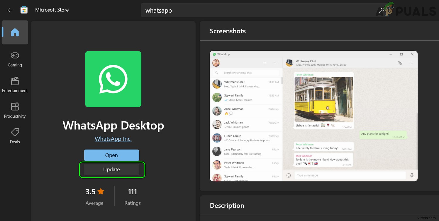 How to Fix WhatsApp Desktop App Crashing?