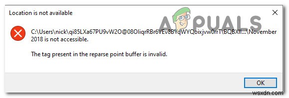 Fix: “The tag present in the reparse point buffer is invalid” on OneDrive