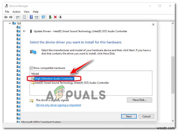 How to Fix ‘Intel Smart Sound Technology OED’ Not Starting Correctly