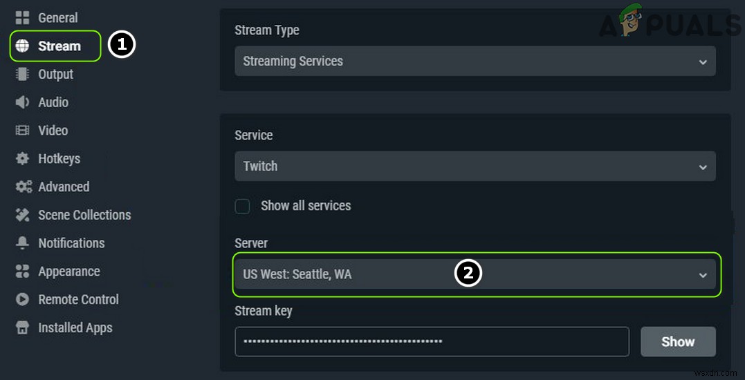 [SOLVED] OBS Failed to Connect to Server