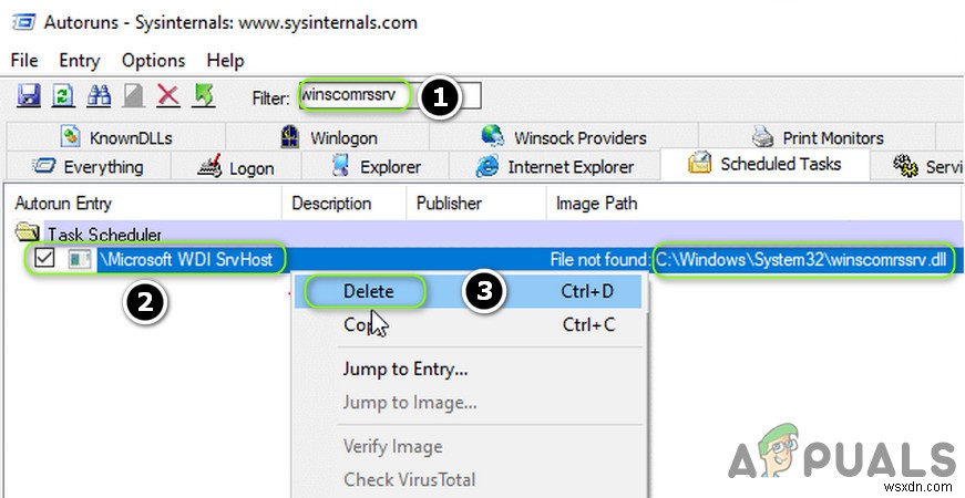 [FIX] Winscomrssv.Dll Error At Startup