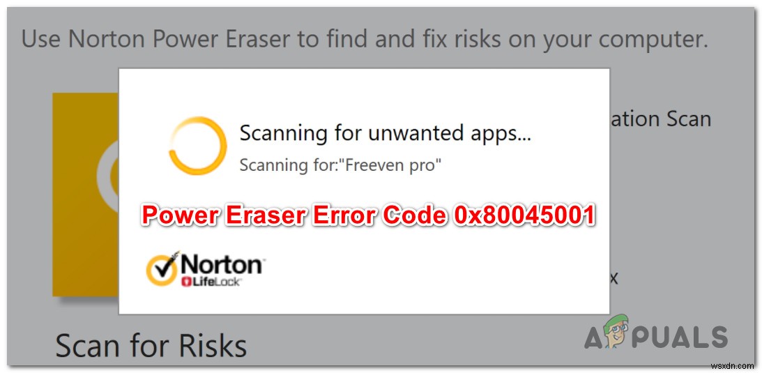 How to Fix Norton Power Eraser Error Code 0x80045001 on Windows 10?
