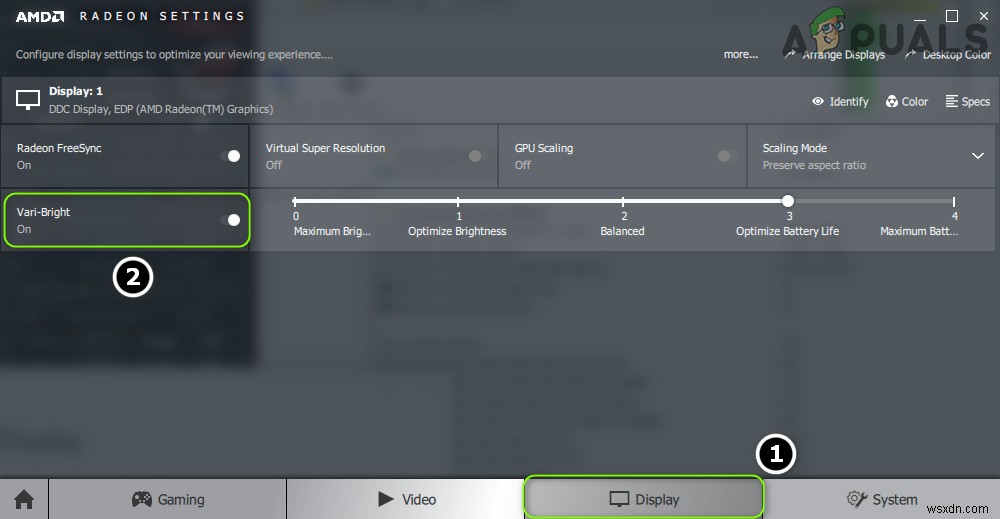 Fix: Missing Display/Toggle for Adaptive Brightness