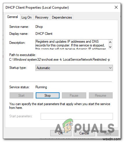 How to Fix ‘An Error Occurred while Renewing Interface Ethernet’