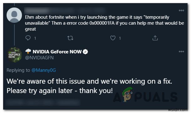[Fix] Error 0x000001FA with Nvidia GeForce Now
