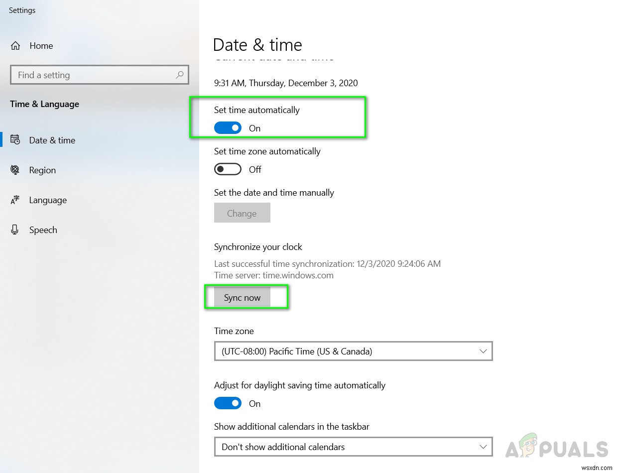 [FIX] Microsoft Store Error 0x80072F05
