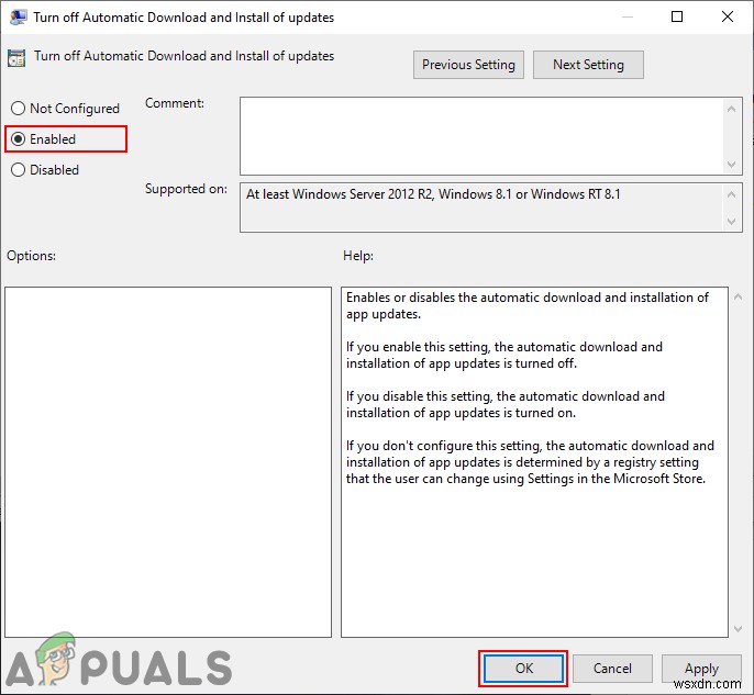 How to Disable Automatic Windows Store Updates?