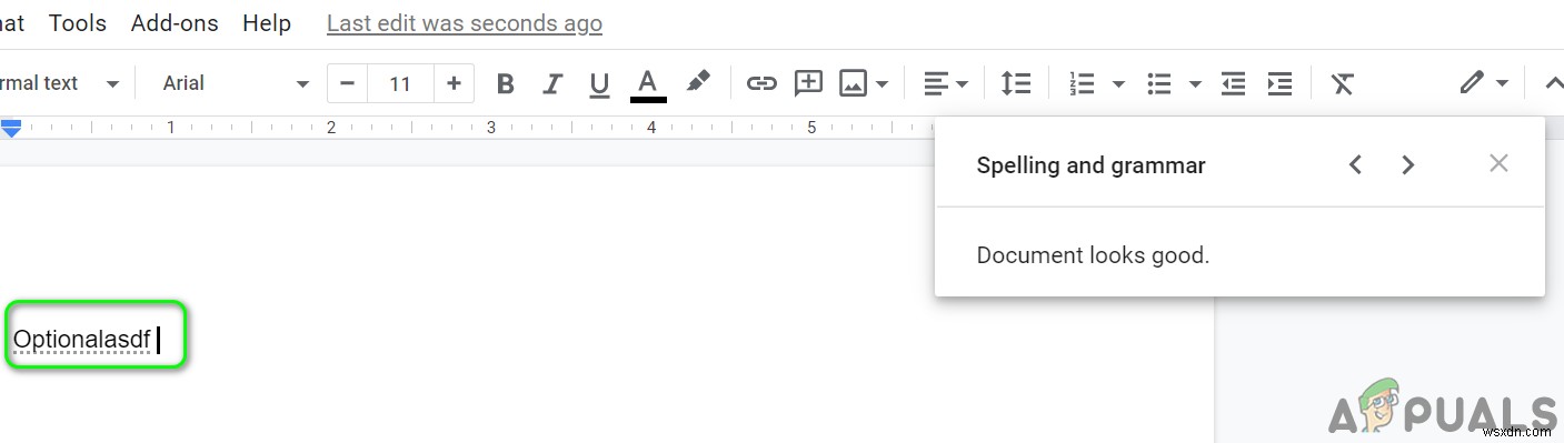 Fix: Google Docs Spell Check not Working