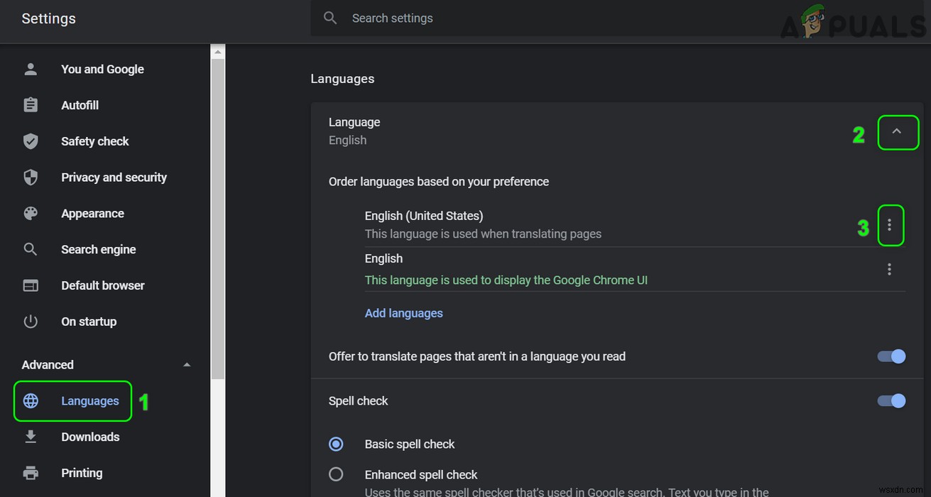 Fix: Google Docs Spell Check not Working