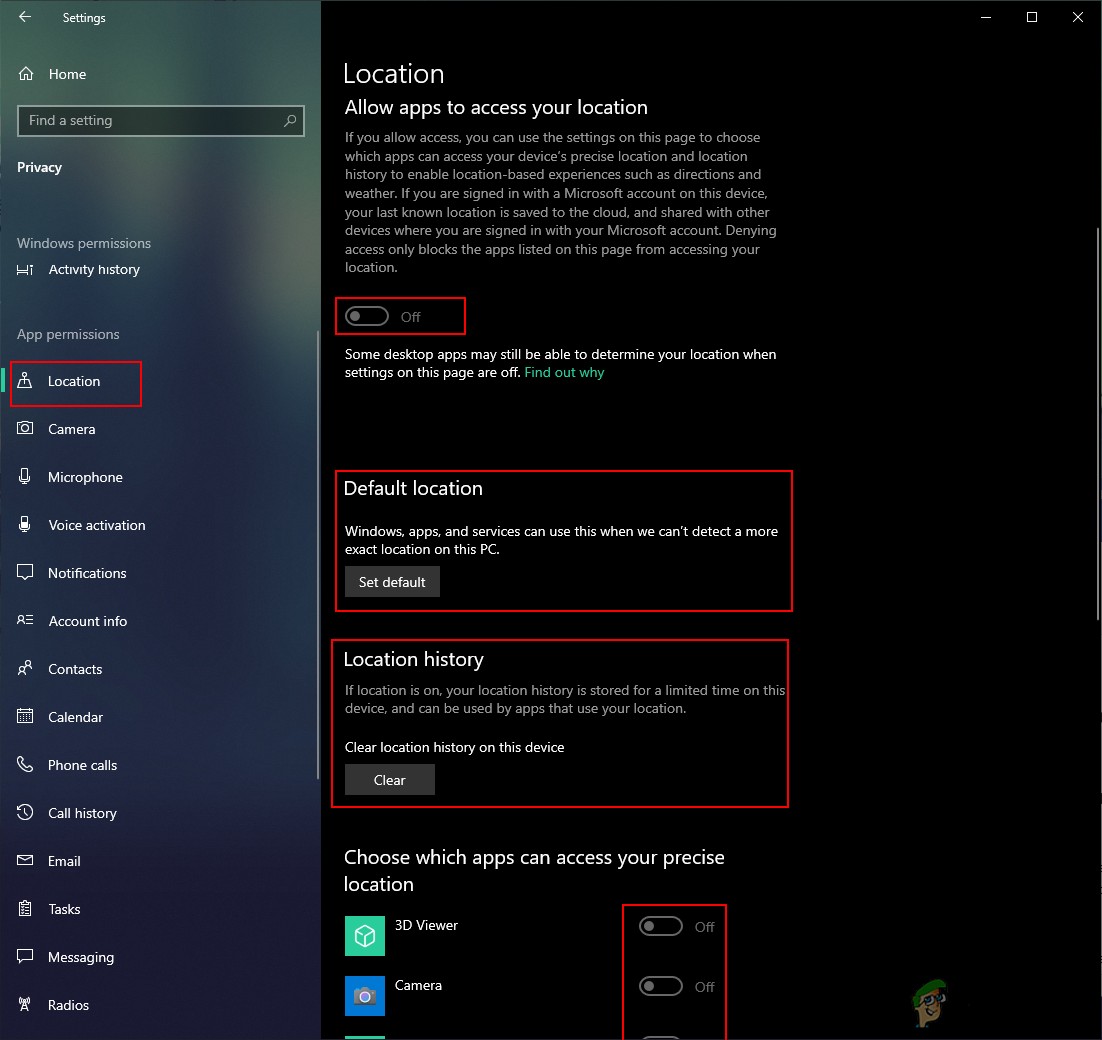 How to Prevent Apps from Accessing Location on Windows 10?