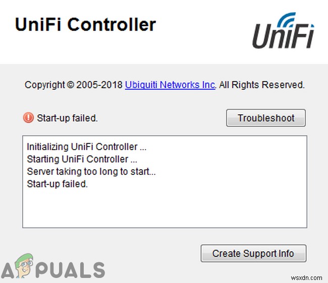 Fix: Unifi Controller Startup Failed