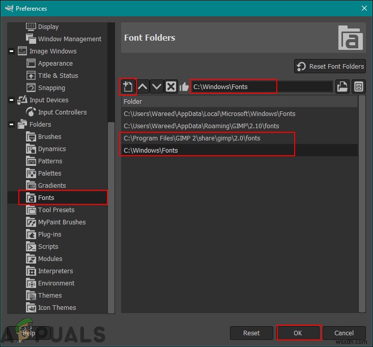 Fix: GIMP not Showing Newly Installed Fonts