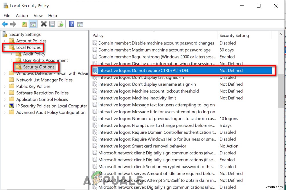 How to Enable or Disable Windows 10 Secure Sign-In