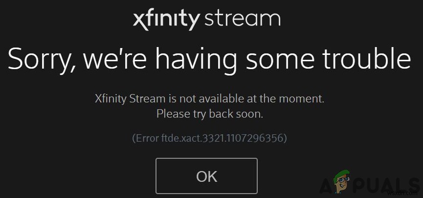 Fix: Error FTDE.XACT.3321.1107296356