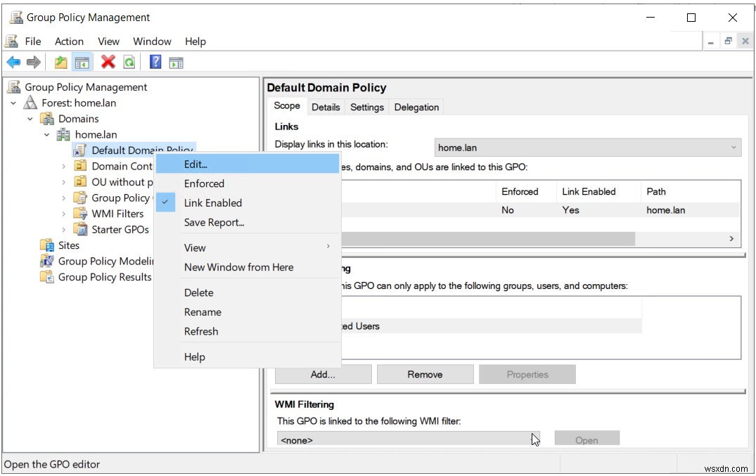 Fix: Logon Failure when Starting Virtual Machine in Hyper-V 2019