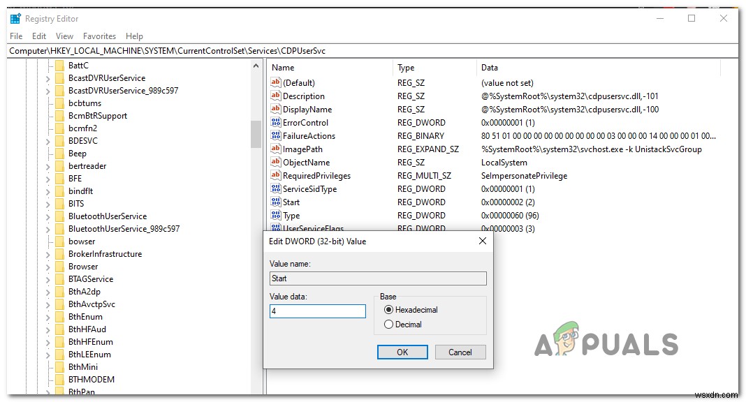 [FIX] CDpusersvc Failed to Read Description (Error Code 15100)