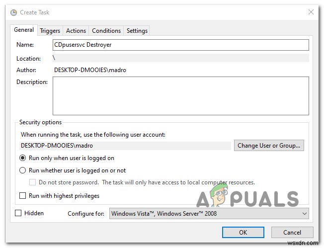[FIX] CDpusersvc Failed to Read Description (Error Code 15100)