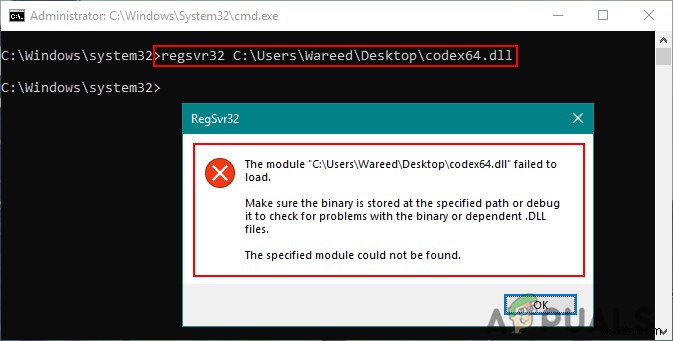How to Register a DLL or OCX Files in Windows 10 via Command Prompt
