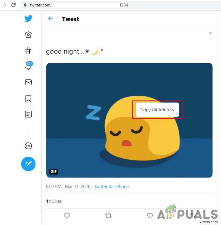 Saving GIF Images from Twitter