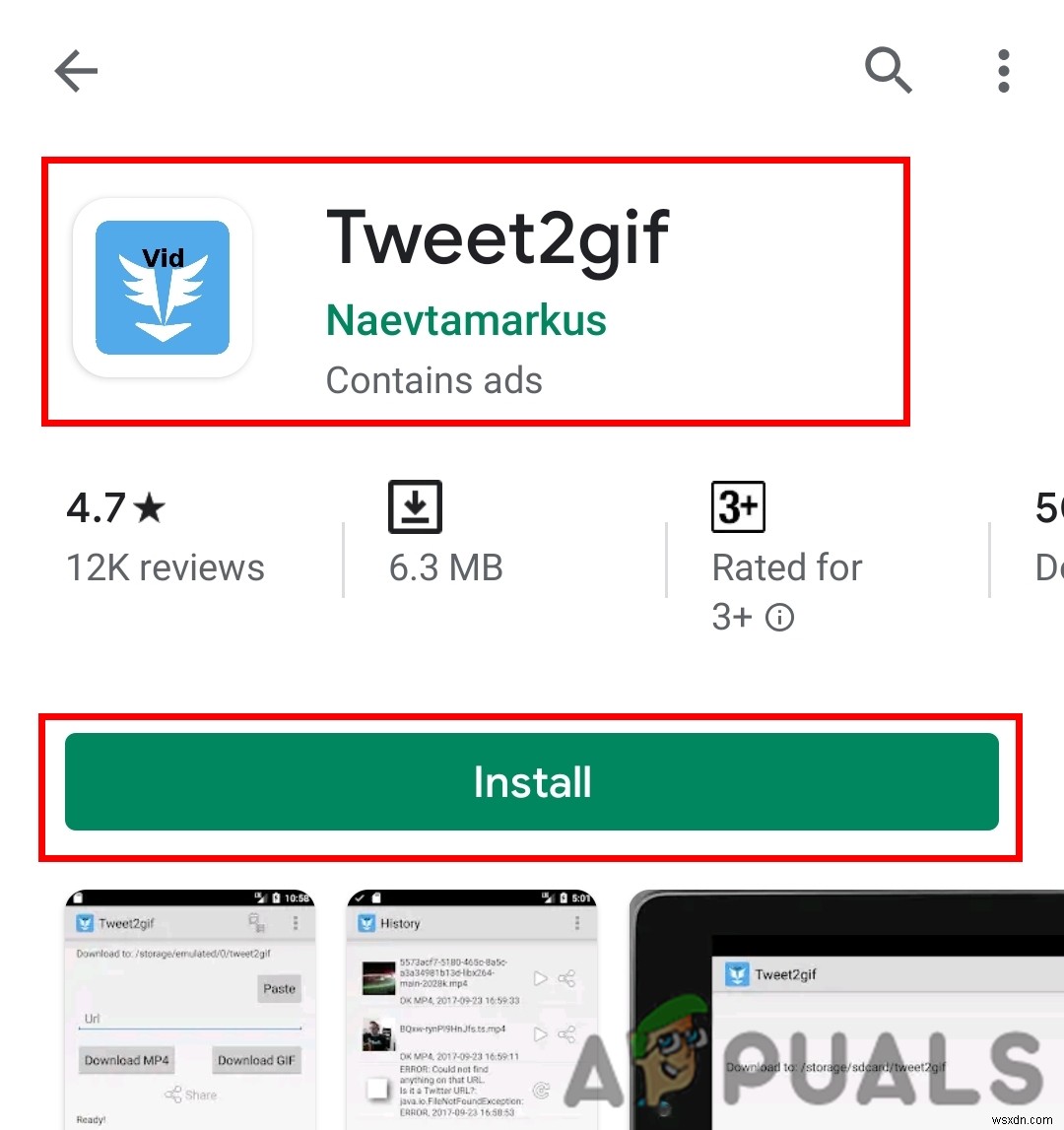 Saving GIF Images from Twitter