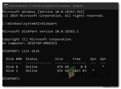 Failed to Format the Selected Partition (Error 0x8004242d)