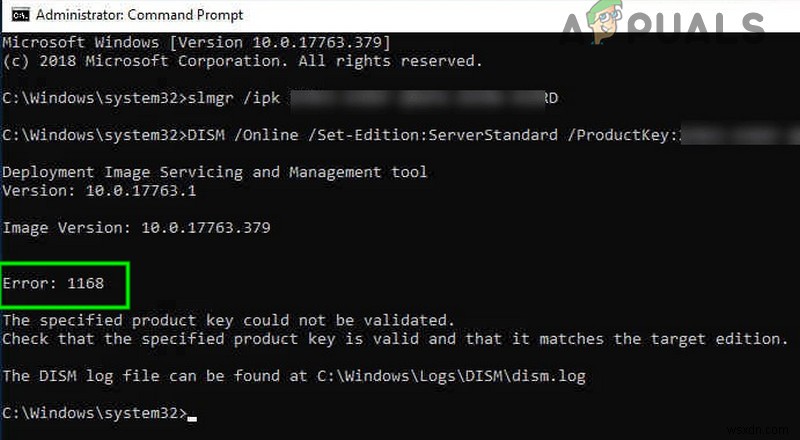 Fix: Windows Server not accepting new Product Key