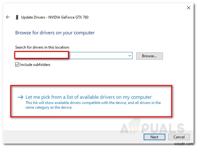 Error: Computer does not meet the Minimum Requirements error when Installing Graphics Driver