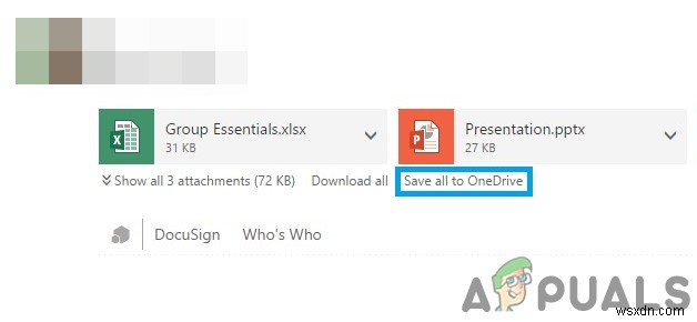 Outlook’s WebApp wont Download Attachments