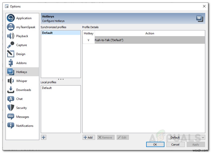 How to Fix the TeamSpeak Push to Talk Feature not Working