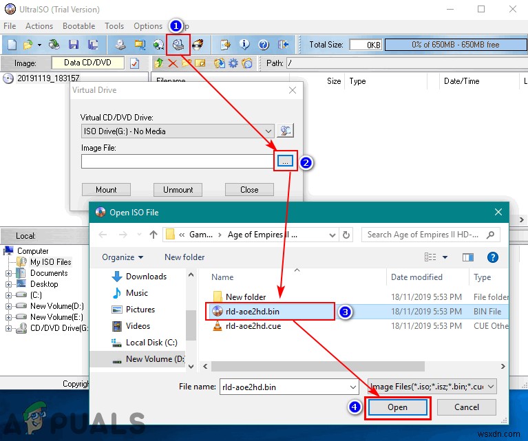 What is a .bin file and how do you open one?
