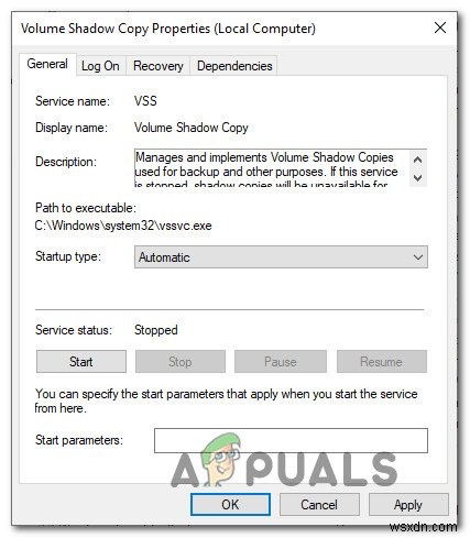 How to Fix ‘VSS Service is Shutting Down Due to Idle Timeout’ Error?