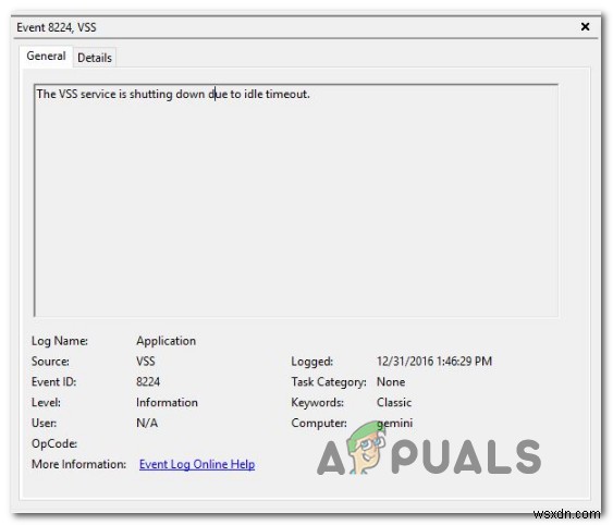 How to Fix ‘VSS Service is Shutting Down Due to Idle Timeout’ Error?