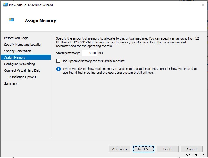 Create Your First Virtual Machine in Hyper-V 2019