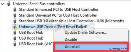 How to Fix Unknown USB Device Port Reset Failed Error on Windows 10?