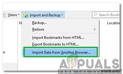 How to Import Bookmarks from Chrome to Firefox