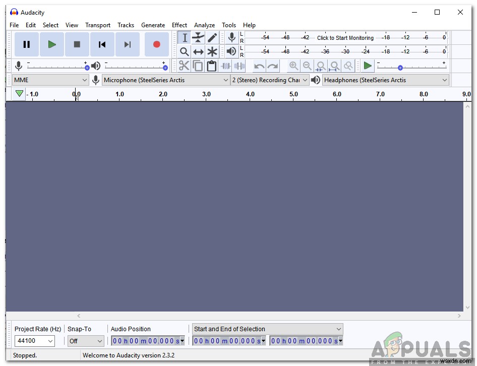 How to Move a Track in Audacity