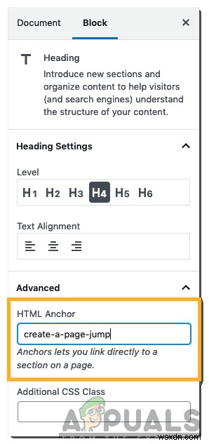How to Link to a Specific Part of a Page