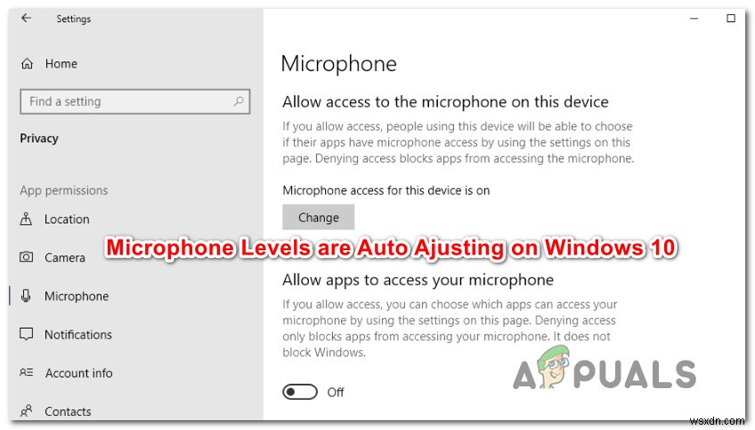 How to Stop Microphone from Auto Adjusting Windows 10