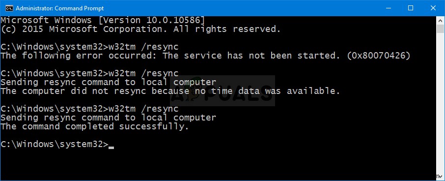 How to Fix ‘The Computer did not Resync because no Time Data was Available’ Error on Windows