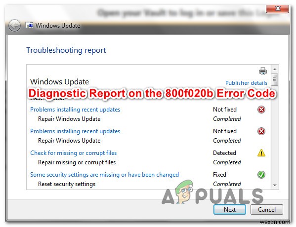Fix: Error Code 800f020b when Installing a Windows Update